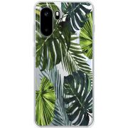 Прозорий чохол BoxFace OnePlus Ace 6 Palm Tree