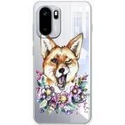 Прозорий чохол BoxFace OnePlus Ace 6 Winking Fox