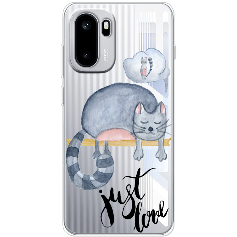 Прозорий чохол BoxFace OnePlus Ace 6 Just Love