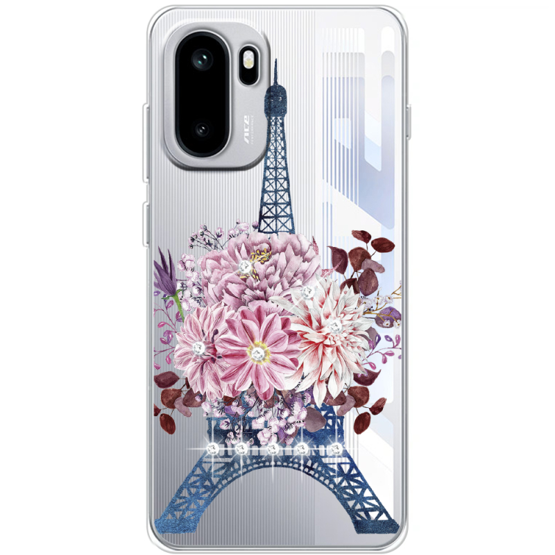 Чохол зі стразами OnePlus Ace 6 Eiffel Tower