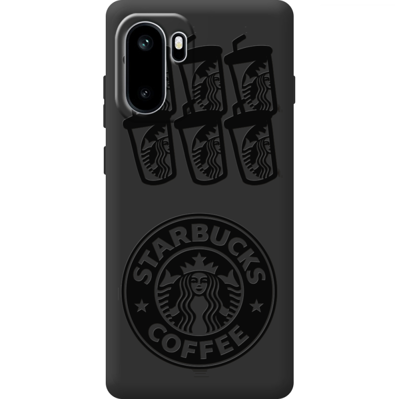 Чорний чохол BoxFace OnePlus Ace 6 Black Coffee