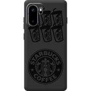 Чорний чохол BoxFace OnePlus Ace 6 Black Coffee