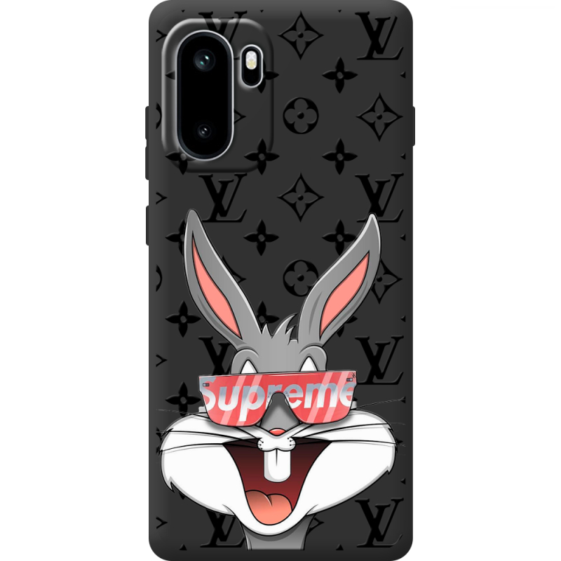 Чорний чохол BoxFace OnePlus Ace 6 looney bunny