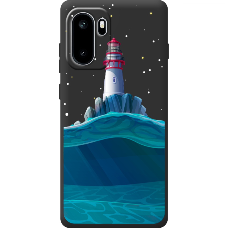 Чорний чохол BoxFace OnePlus Ace 6 Lighthouse