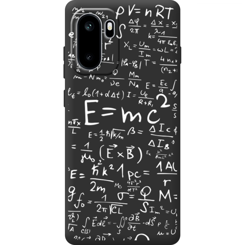 Чорний чохол BoxFace OnePlus Ace 6 E=mc2