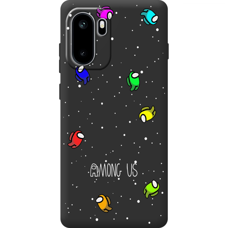 Чорний чохол BoxFace OnePlus Ace 6 Among Us Invisible