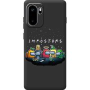 Чорний чохол BoxFace OnePlus Ace 6 Among Us Impostors