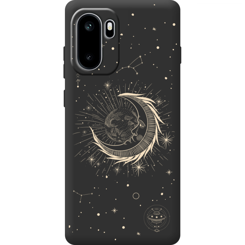 Чорний чохол BoxFace OnePlus Ace 6 Moon