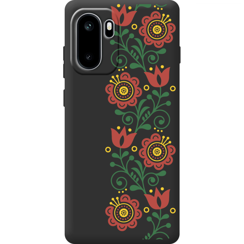 Чорний чохол BoxFace OnePlus Ace 6 Ethno