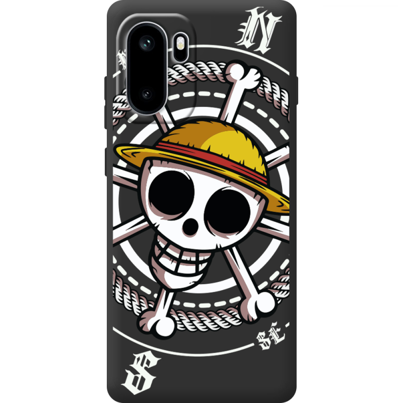 Чорний чохол BoxFace OnePlus Ace 6 One Piece Компас