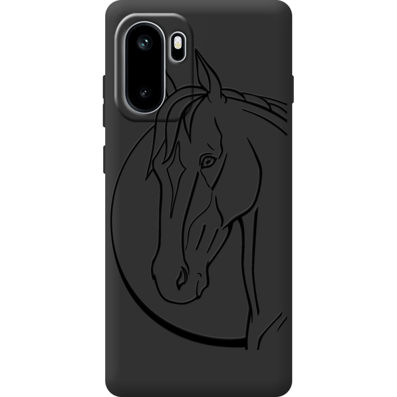 Чорний чохол BoxFace OnePlus Ace 6 Horse