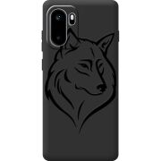 Чорний чохол BoxFace OnePlus Ace 6 Wolf