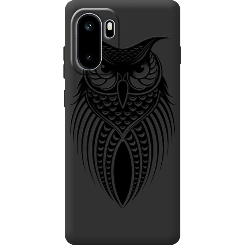 Чорний чохол BoxFace OnePlus Ace 6 Owl