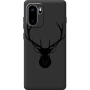 Чорний чохол BoxFace OnePlus Ace 6 Deer