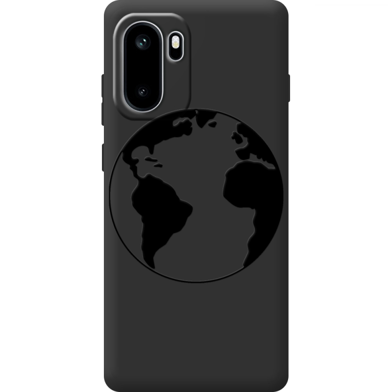 Чорний чохол BoxFace OnePlus Ace 6 Earth