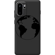 Чорний чохол BoxFace OnePlus Ace 6 Earth