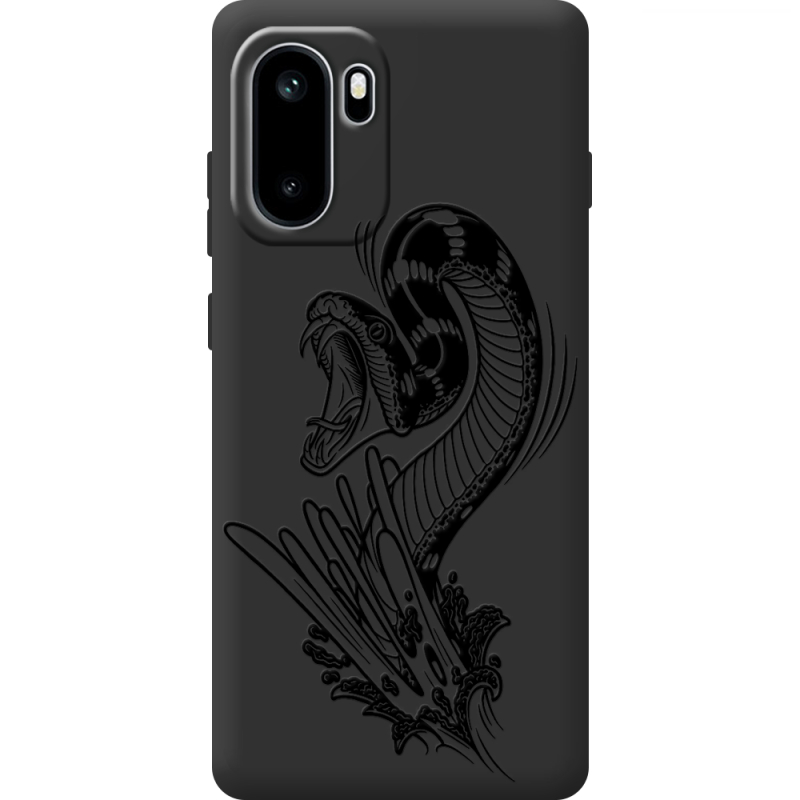 Чорний чохол BoxFace OnePlus Ace 6 Snake