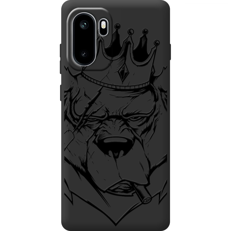 Чорний чохол BoxFace OnePlus Ace 6 Bear King