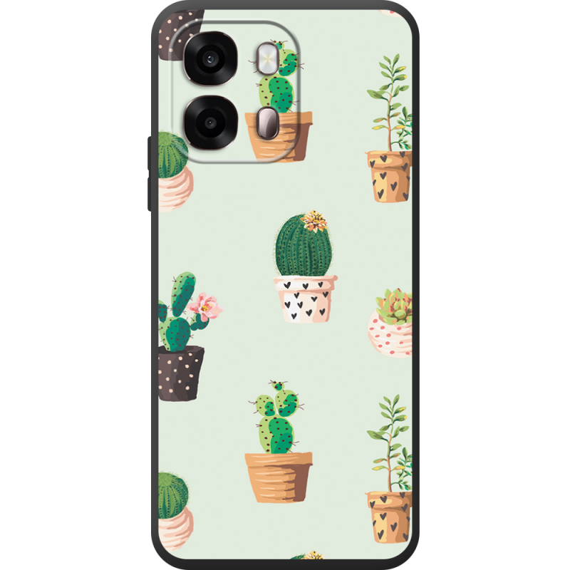Чохол BoxFace OPPO A6s 4G L-green Cacti