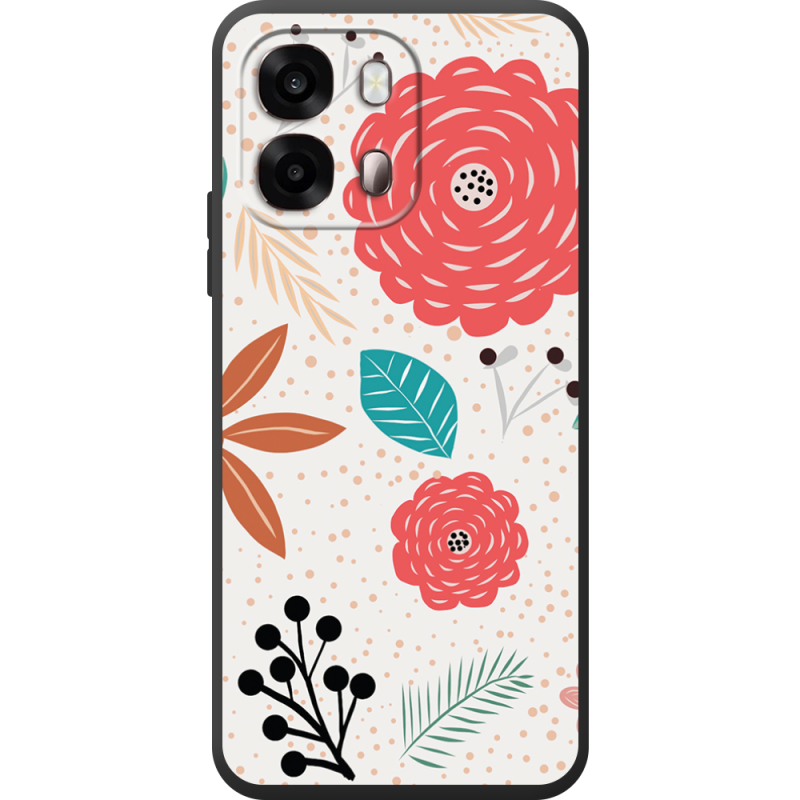Чохол BoxFace OPPO A6s 4G Line Flowers