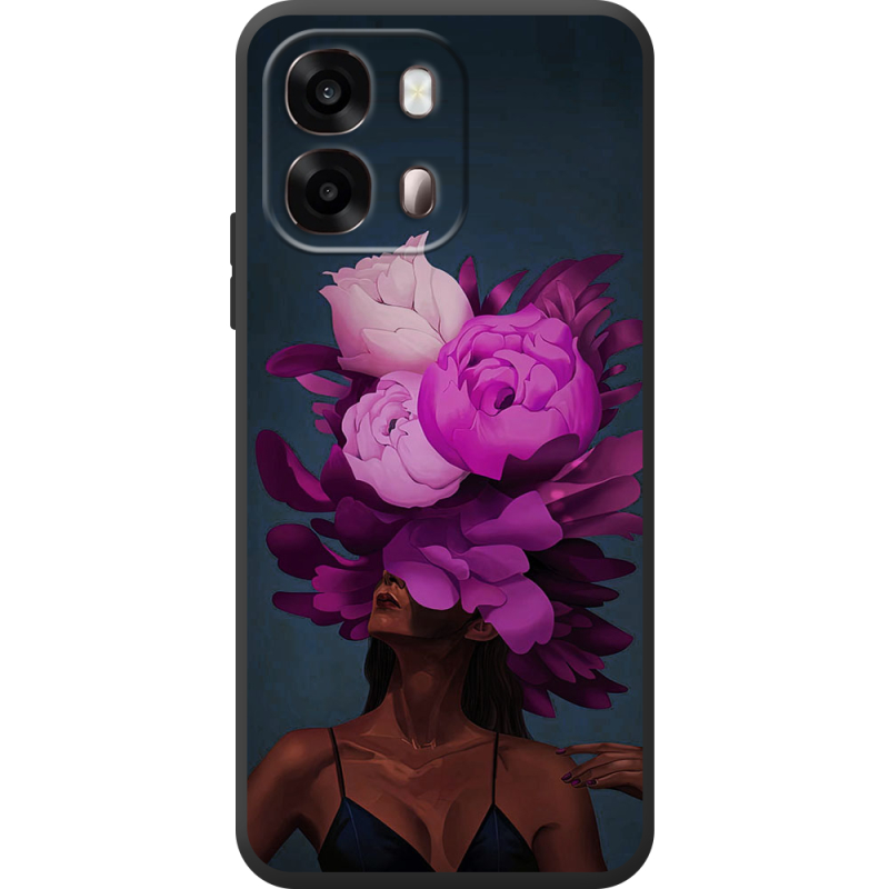 Чохол BoxFace OPPO A6s 4G Exquisite Purple Flowers
