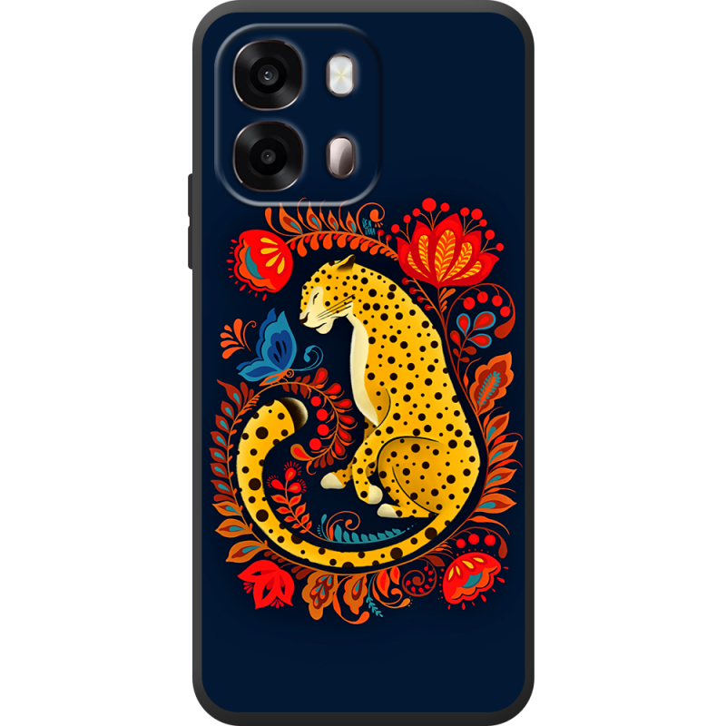 Чохол BoxFace OPPO A6s 4G Petrykivka Leopard