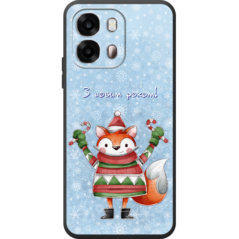 Чохол BoxFace OPPO A6s 4G Fox З новим роком!