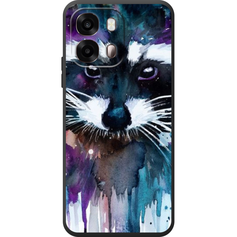 Чохол BoxFace OPPO A6s 4G Акварельный енот