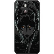 Чорний чохол BoxFace OPPO A6s 4G Wolf