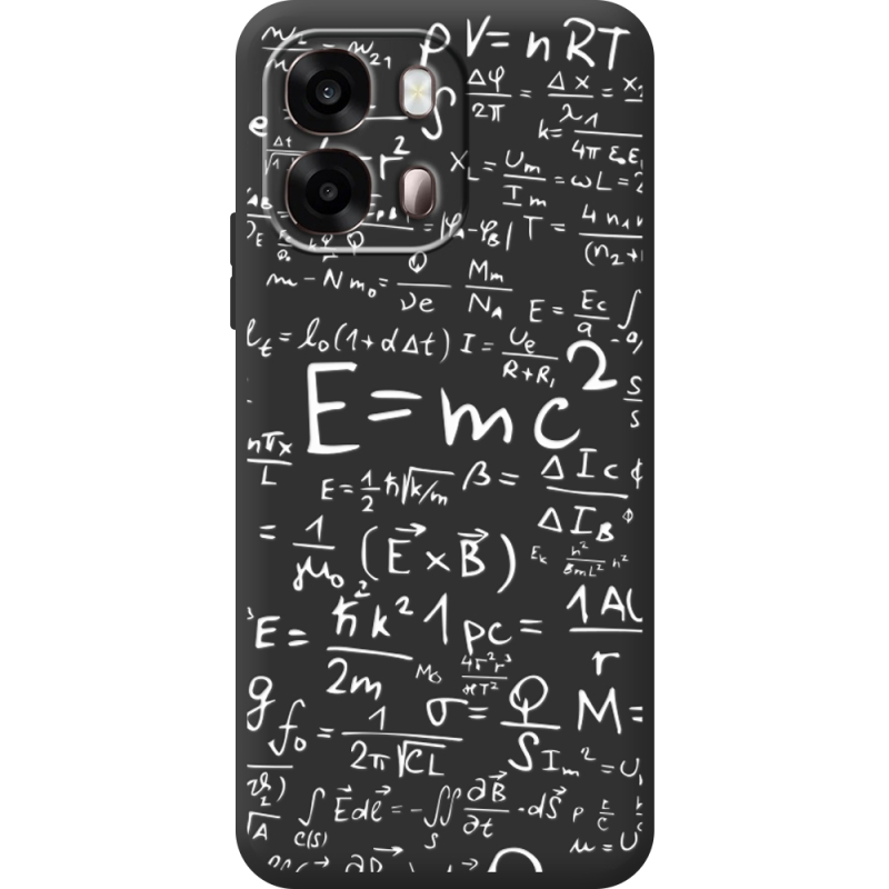 Чорний чохол BoxFace OPPO A6s 4G E=mc2