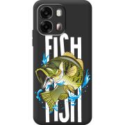 Чорний чохол BoxFace OPPO A6s 4G Fish
