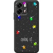 Чорний чохол BoxFace OPPO A6s 4G Among Us Invisible