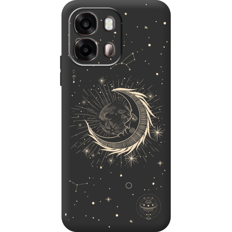 Чорний чохол BoxFace OPPO A6s 4G Moon