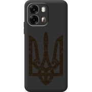 Чорний чохол BoxFace OPPO A6s 4G Ukrainian Trident