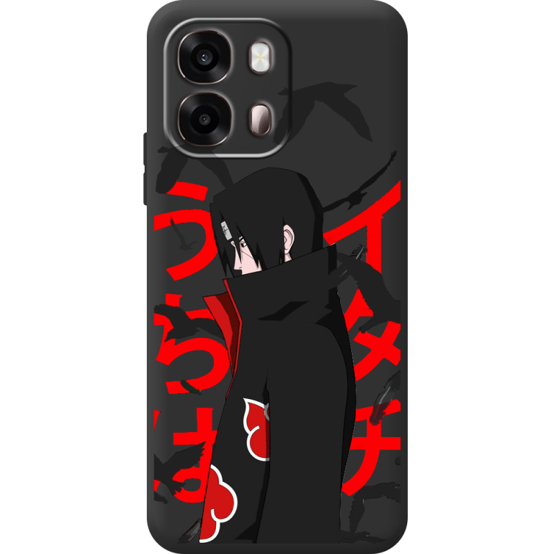 Чорний чохол BoxFace OPPO A6s 4G Учиха Итачи