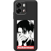 Чорний чохол BoxFace OPPO A6s 4G Attack On Titan - Ackerman