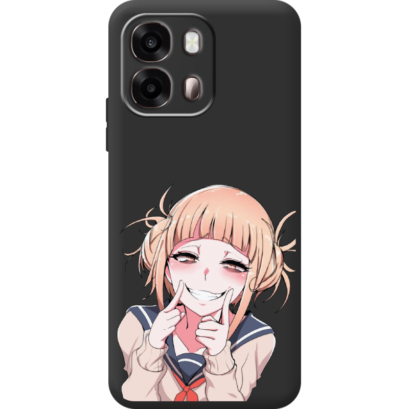 Чорний чохол BoxFace OPPO A6s 4G Himiko Toga Smile