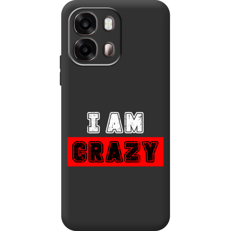 Чорний чохол BoxFace OPPO A6s 4G I'm Crazy