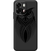 Чорний чохол BoxFace OPPO A6s 4G Owl
