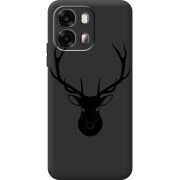 Чорний чохол BoxFace OPPO A6s 4G Deer