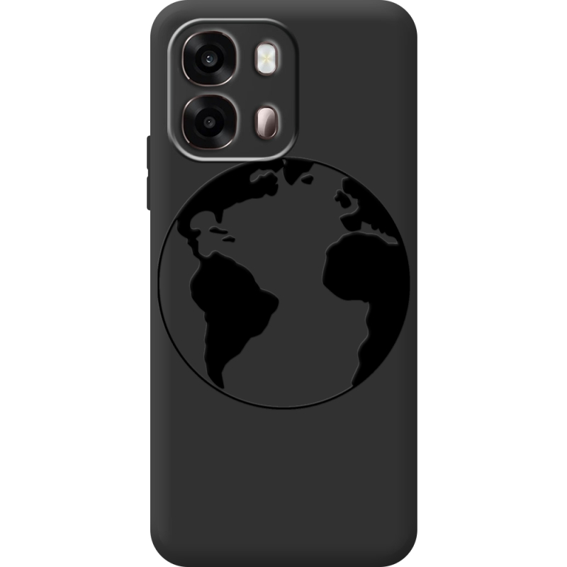 Чорний чохол BoxFace OPPO A6s 4G Earth