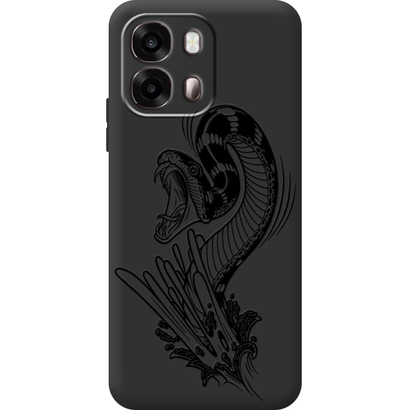 Чорний чохол BoxFace OPPO A6s 4G Snake