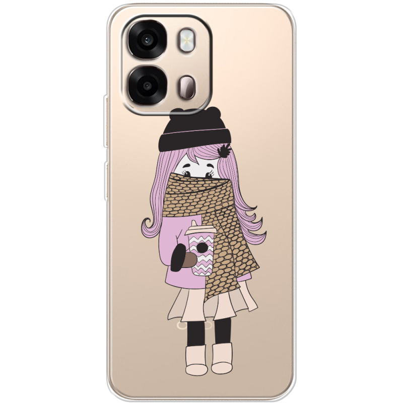 Прозорий чохол BoxFace OPPO A6s 4G Winter Morning Girl