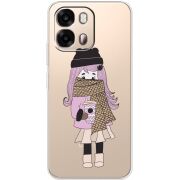 Прозорий чохол BoxFace OPPO A6s 4G Winter Morning Girl