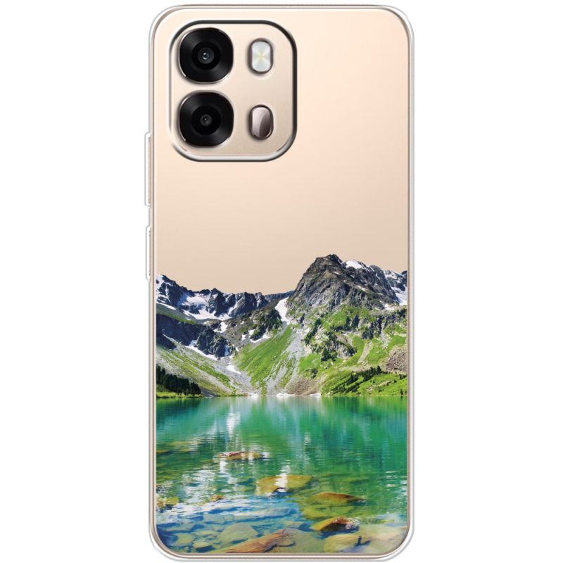 Прозорий чохол BoxFace OPPO A6s 4G Green Mountain