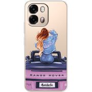 Прозорий чохол BoxFace OPPO A6s 4G Boss Babe