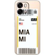 Прозорий чохол BoxFace OPPO A6s 4G Ticket Miami