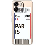 Прозорий чохол BoxFace OPPO A6s 4G Ticket Paris