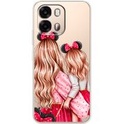 Прозорий чохол BoxFace OPPO A6s 4G Mouse Girls