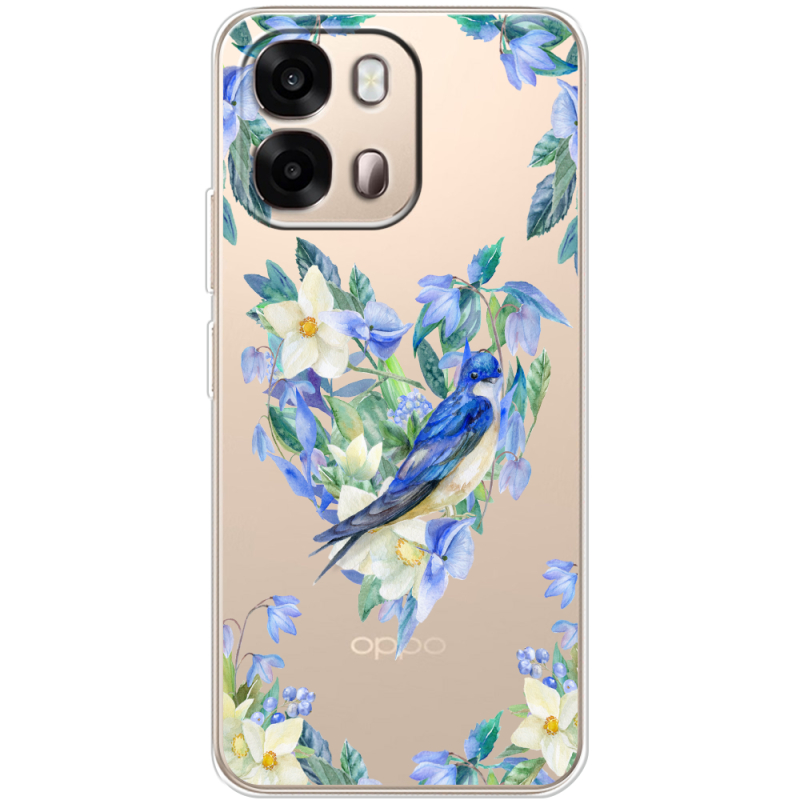 Прозорий чохол BoxFace OPPO A6s 4G Spring Bird